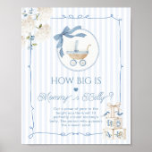 Chinoiserie Baby Carriage How big is Mommys belly ポスター (正面)