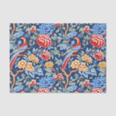 Chinoiserie Birdsのフローラ絵画の分離 薄葉紙 (正面)