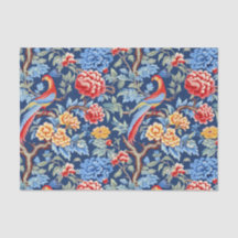 Chinoiserie Birdsのフローラ絵画の分離