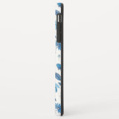 Chinoiserie Blue Echinacea Pattern Case-Mate iPhoneケース (裏面/左)