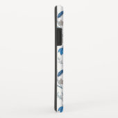 Chinoiserie Blue Echinacea Pattern Case-Mate iPhoneケース (裏面/右)