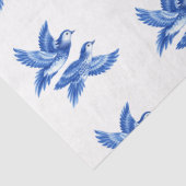 Chinoiserie Blue Willow Asain lovebirds 薄葉紙 (詳細)