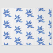 Chinoiserie Blue Willow Asain lovebirds 薄葉紙 (正面)