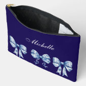 Chinoiserie Bowコケット（大）アクセサリーポーチ アクセサリーポーチ (見開き)