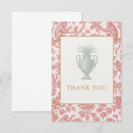 Chinoiserie Card サンキューカード (正面/裏面)