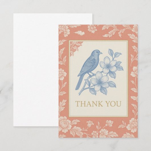 Chinoiserie Card サンキューカード (正面/裏面)