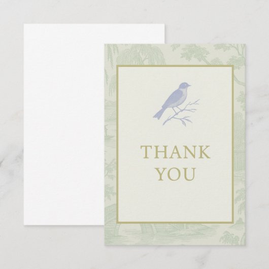 Chinoiserie Card サンキューカード (正面/裏面)