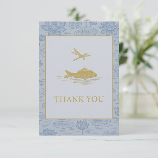 chinoiserie card サンキューカード (スタンド正面)