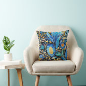 Chinoiserie Exotic Birds Botanical Pattern (3) クッション (椅子)