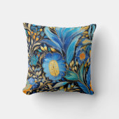 Chinoiserie Exotic Birds Botanical Pattern (3) クッション (正面)
