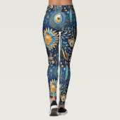 Chinoiserie Exotic Birds Botanical Pattern (4) レギンス (裏面)