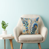 Chinoiserie Exotic Birds Botanical Pattern (5) クッション (椅子)