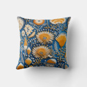 Chinoiserie Exotic Birds Botanical Pattern (7) クッション (裏面)