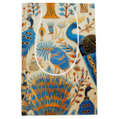 Chinoiserie Exotic Birds Botanical Pattern (8) ミディアムペーパーバッグ (正面)