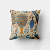 Chinoiserie Exotic Birds Botanical Pattern (9) クッション (裏面)