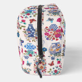 Chinoiserie Floral Monogram Cosmetic Makeup ドップキット (右)