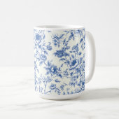 Chinoiserie Floral Mug コーヒーマグカップ (正面右)