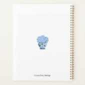 Chinoiserie Floral Vase Custom Planner プランナー手帳 (裏面)