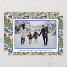 Chinoiserie Ginger Jarクリスマスツリーの写真