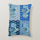 Chinoiserie Ginger Jarジャース投げアクセント枕 アクセントクッション (裏面(縦))