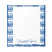 Chinoiserie Ginger Jar Jarsメモ帳 ノートパッド (正面)