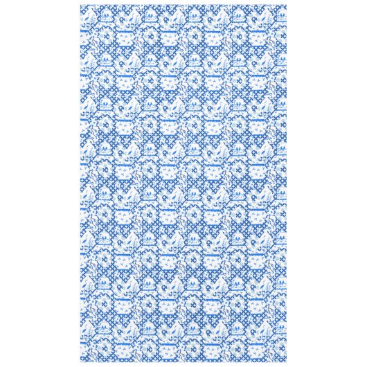 Chinoiserie Ginger Jar Jars Tableloth テーブルクロス (正面)