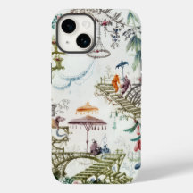 Chinoiserie iPhoneケースAsian Phoneケース