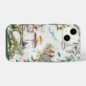 Chinoiserie iPhoneケースAsian Phoneケース iPhoneケース (裏面横)
