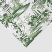 Chinoiserie Orient Landscape 絵画's Decompage 薄葉紙 (詳細)