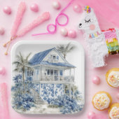 Chinoiserie Paper Plate ペーパープレート (パーティー)