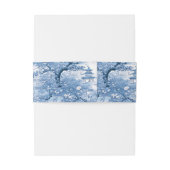 Chinoiserie Pattern結婚のID1094 招待状ベリーバンド (裏面例)