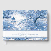 Chinoiserie Pattern & Geometric 縁ど ID1094 ゲストブック (正面)