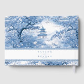 Chinoiserie Pattern & Geometric 縁ど ID1094 ゲストブック (裏面)