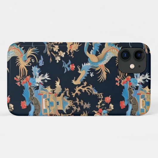 Chinoiserie Phone Case Case-Mate iPhoneケース (裏面(横))