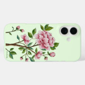 Chinoiserie Pink Peony Phone Case Case-Mate iPhoneケース (裏面 (横))
