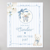 Chinoiserie Teddy Bear How many Candies game ポスター (正面)