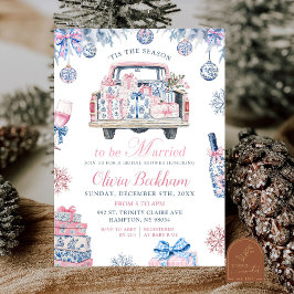 Chinoiserie To Be Married Bridal Shower Invitation 招待状