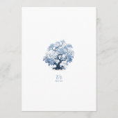 Chinoiserie Tree Motifとフローラ縁どID1094 メニュー (裏面)