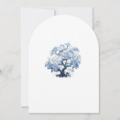 Chinoiserie Tree Motif卒業アーチID1098 招待状 (裏面)
