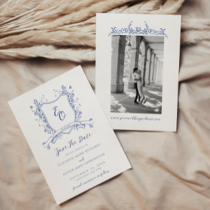 Chinoiserie Vintage結婚式 セーブザデート