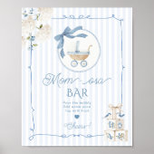 Chinoiserie Vintage Carriage Mom-osa Bar ポスター (正面)