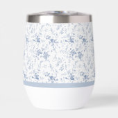 Chinoiserie Vintage Floral Blue Wedding (正面)