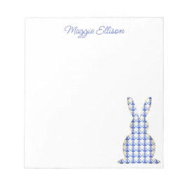 Chinoiserie Water color Chic Bunny Notepad ノートパッド