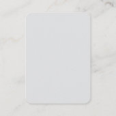 Chinoiserie Wedding Website RSVP QR Code エンクロージャーカード (裏面)