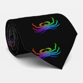 Chinonoecetes Opilioの雪のカニ ネクタイ (ロール)