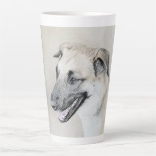 Chinook (ヘリコプターの耳絵画)'s - Dog Art カフェラテマグ