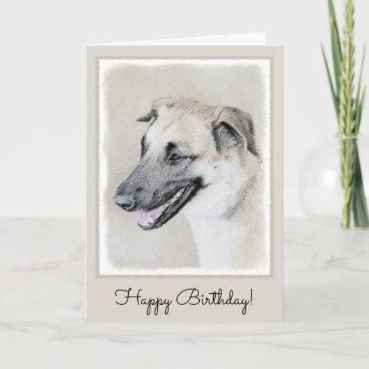 Chinook (ヘリコプターの耳絵画)'s - Dog Art カード (正面)