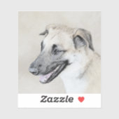 Chinook (ヘリコプターの耳絵画)'s - Dog Art シール (シート)