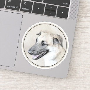 Chinook (ヘリコプターの耳絵画)'s - Dog Art シール
