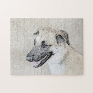 Chinook (ヘリコプターの耳絵画)'s - Dog Art ジグソーパズル